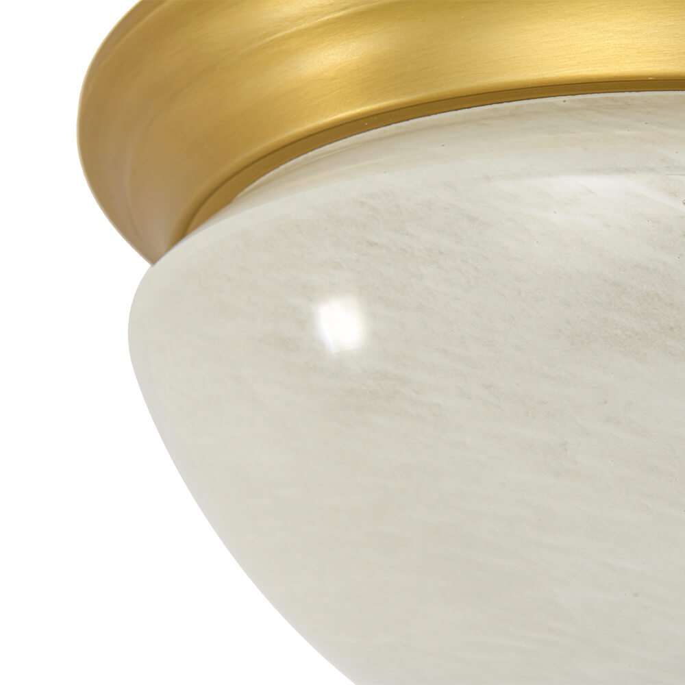 Mid - Century Modern 3 - Light Cloud Glass Ceiling Light - LightfixturesUAE