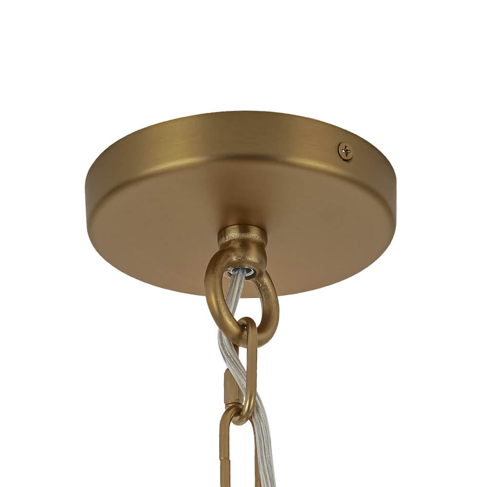 Mid - century Modern 3 - Tier Tube Glass Chandelier - LightfixturesUAE