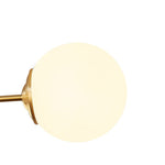 Mid - Century Modern 6/8 Lights Sputnik Glass Globe Chandelier - LightfixturesUAE