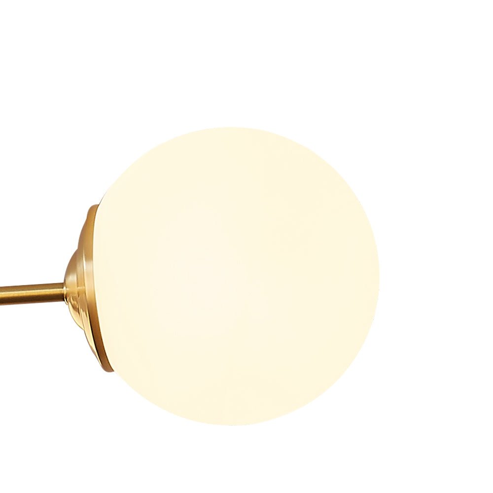 Mid - Century Modern 6/8 Lights Sputnik Glass Globe Chandelier - LightfixturesUAE