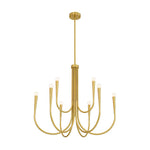 Mid - century Modern 6/9 - Light Swoop Arm Chandelier - LightfixturesUAE