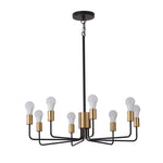 Mid - Century Modern 8 - Light Candle - Style Sputnik Chandelier - LightfixturesUAE