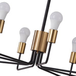 Mid - Century Modern 8 - Light Candle - Style Sputnik Chandelier - LightfixturesUAE