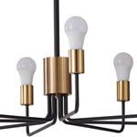 Mid - Century Modern 8 - Light Candle - Style Sputnik Chandelier - LightfixturesUAE