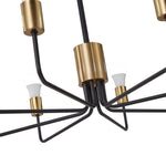 Mid - Century Modern 8 - Light Candle - Style Sputnik Chandelier - LightfixturesUAE