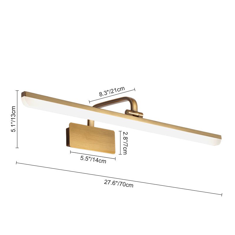 Mid - Century Modern Armed LED Bar Wall Sconce - LightfixturesUAE