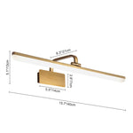 Mid - Century Modern Armed LED Bar Wall Sconce - LightfixturesUAE