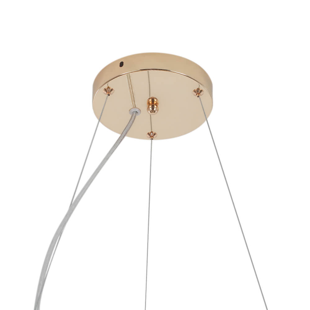 Mid - century Modern Round Firework Dandelion Chandelier - LightfixturesUAE