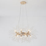 Mid - century Modern Round Firework Dandelion Chandelier - LightfixturesUAE