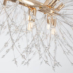 Mid - century Modern Round Firework Dandelion Chandelier - LightfixturesUAE