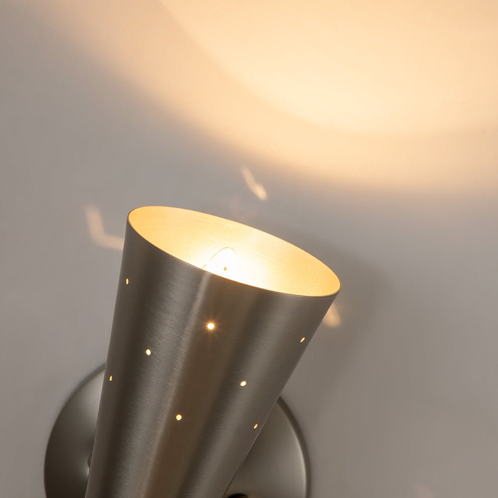 Mid - Century Modern Starry Hourglass 2 - Light Mcm Wall Sconces - LightfixturesUAE