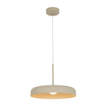 Minimalist 1 - Light Downward Shallow Pan - Shaped LED Pendant - LightfixturesUAE
