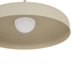 Minimalist 1 - Light Downward Shallow Pan - Shaped LED Pendant - LightfixturesUAE