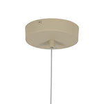 Minimalist 1 - Light Downward Shallow Pan - Shaped LED Pendant - LightfixturesUAE