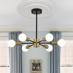 Minimalist 6 - Light Sputnik Chandelier - LightfixturesUAE