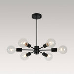 Minimalist 6 - Light Sputnik Chandelier - LightfixturesUAE
