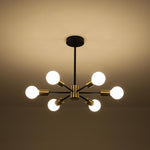 Minimalist 6 - Light Sputnik Chandelier - LightfixturesUAE