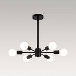 Minimalist 6 - Light Sputnik Chandelier - LightfixturesUAE