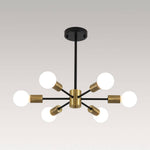 Minimalist 6 - Light Sputnik Chandelier - LightfixturesUAE