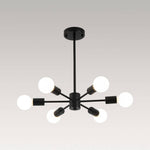 Minimalist 6 - Light Sputnik Chandelier - LightfixturesUAE