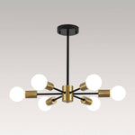 Minimalist 6 - Light Sputnik Chandelier - LightfixturesUAE