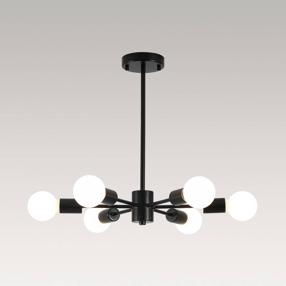 Minimalist 6 - Light Sputnik Chandelier - LightfixturesUAE
