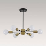Minimalist 6 - Light Sputnik Chandelier - LightfixturesUAE
