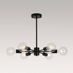 Minimalist 6 - Light Sputnik Chandelier - LightfixturesUAE