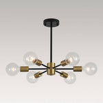 Minimalist 6 - Light Sputnik Chandelier - LightfixturesUAE
