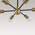 Minimalist 6 - Light Sputnik Chandelier - LightfixturesUAE