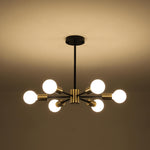 Minimalist 6 - Light Sputnik Chandelier - LightfixturesUAE