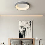 Minimalist LED Flush Mount Hollowed Large Metal Ceiling Light - LightfixturesUAE
