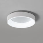 Minimalist LED Flush Mount Hollowed Large Metal Ceiling Light - LightfixturesUAE