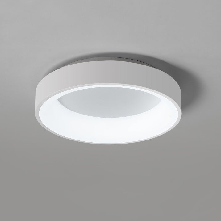 Minimalist LED Flush Mount Hollowed Large Metal Ceiling Light - LightfixturesUAE