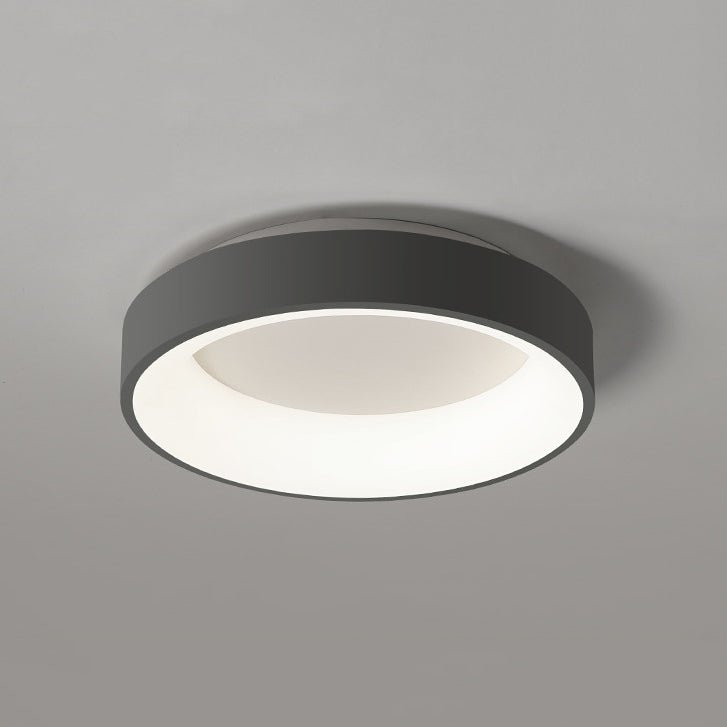 Minimalist LED Flush Mount Hollowed Large Metal Ceiling Light - LightfixturesUAE
