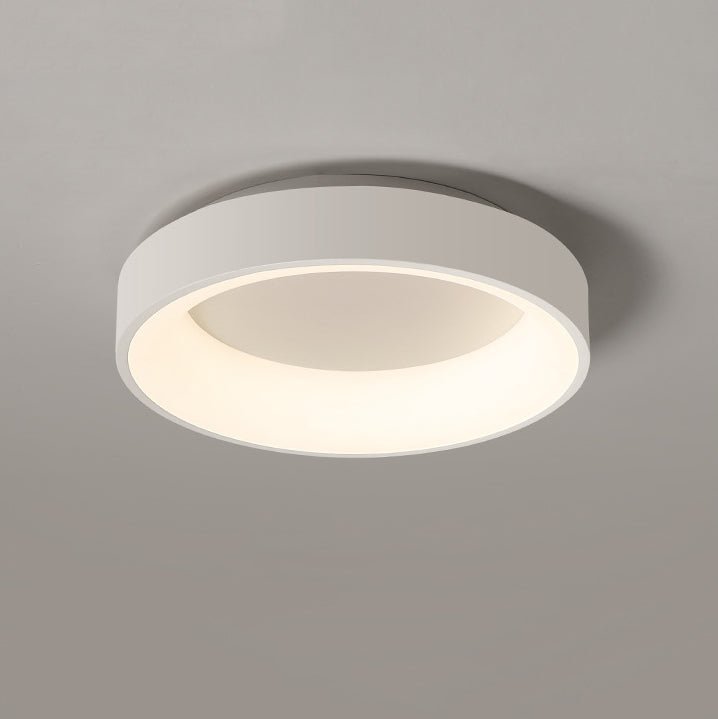 Minimalist LED Flush Mount Hollowed Large Metal Ceiling Light - LightfixturesUAE