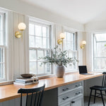 Minimalist Modern 1 - Light Glass Globe Wall Lights - LightfixturesUAE