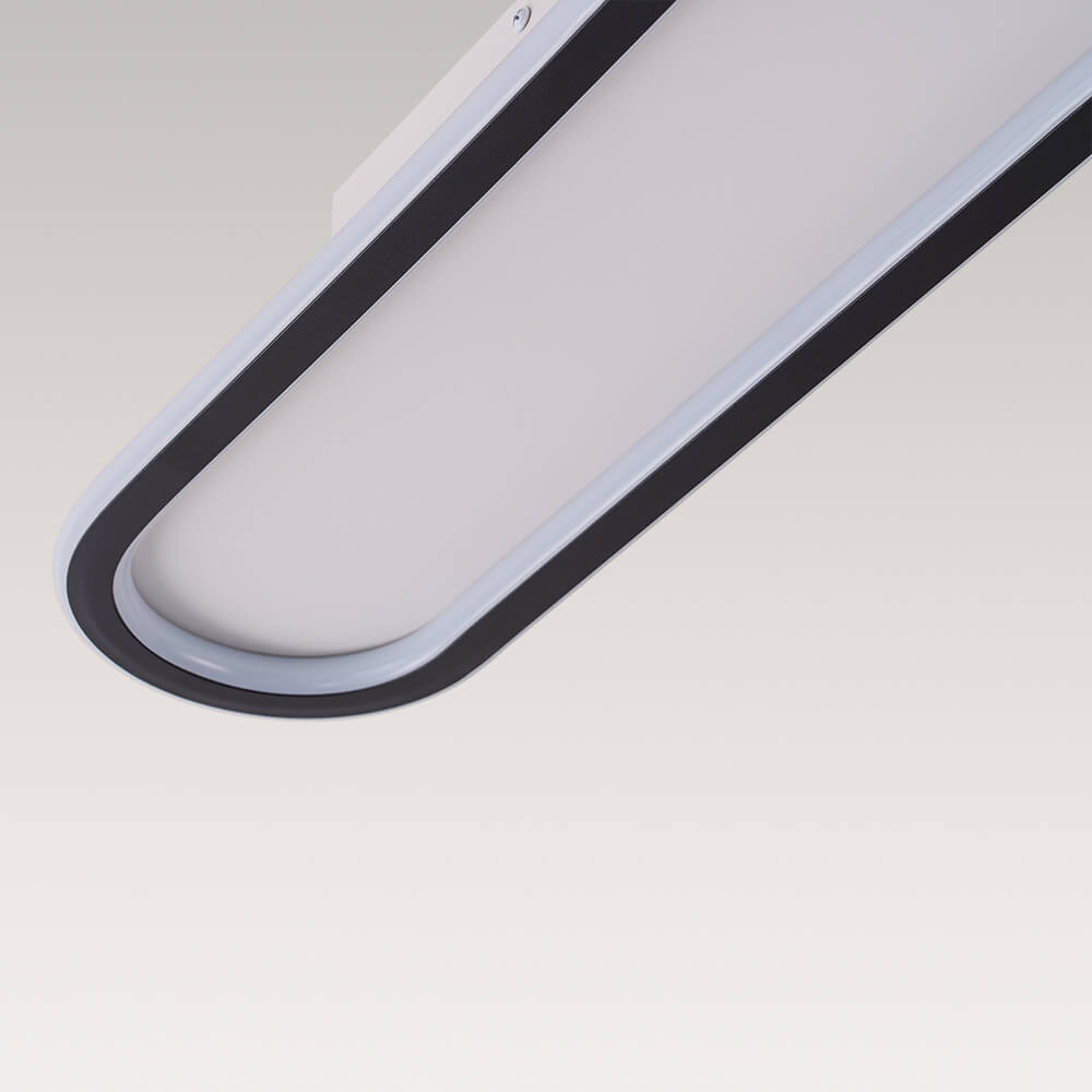 Minimalist Oval LED Flush Mount Ceiling Light Wall Light - LightfixturesUAE