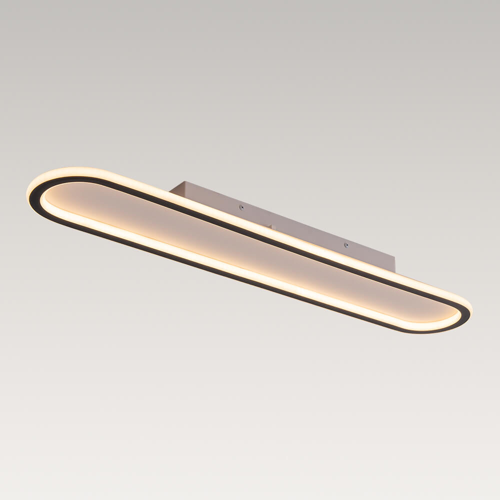 Minimalist Oval LED Flush Mount Ceiling Light Wall Light - LightfixturesUAE