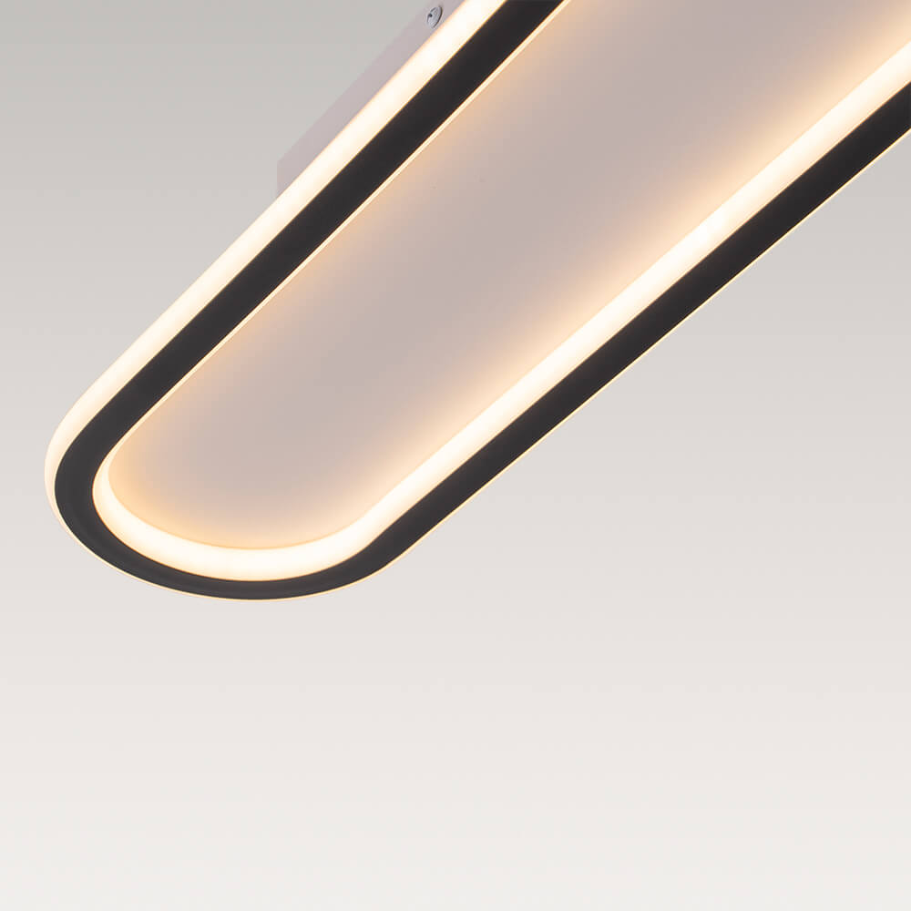 Minimalist Oval LED Flush Mount Ceiling Light Wall Light - LightfixturesUAE