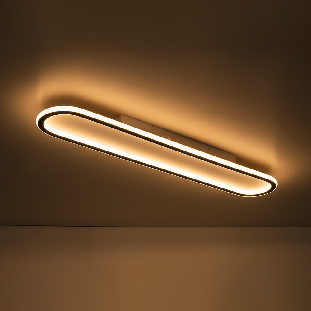 Minimalist Oval LED Flush Mount Ceiling Light Wall Light - LightfixturesUAE