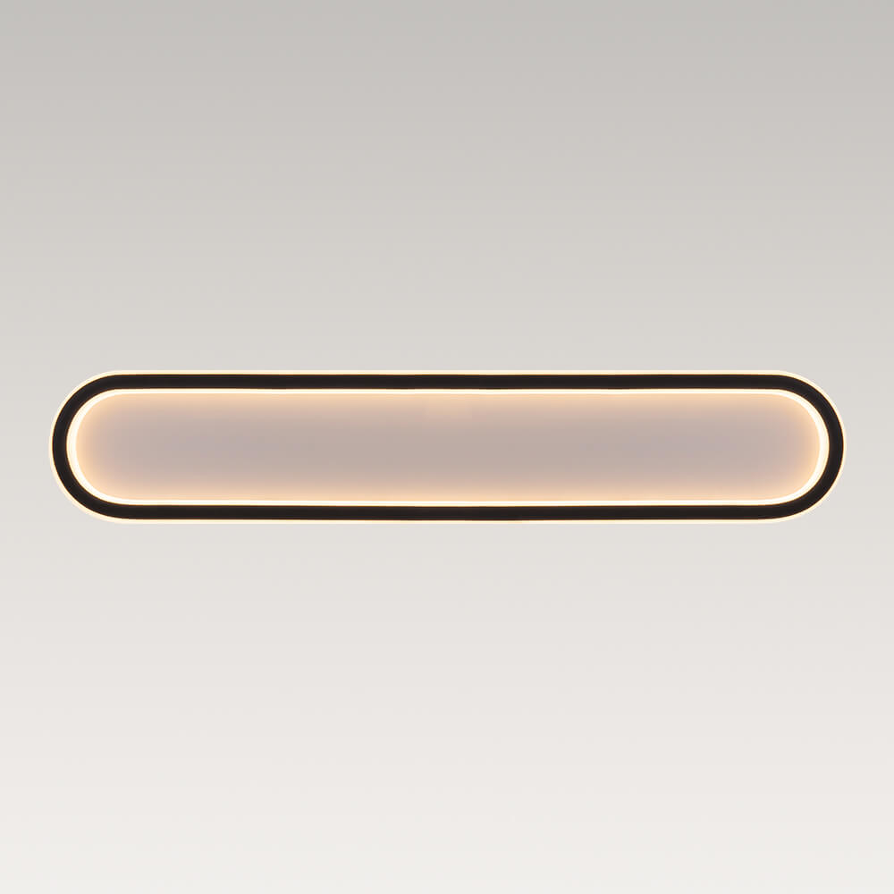 Minimalist Oval LED Flush Mount Ceiling Light Wall Light - LightfixturesUAE