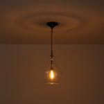 Modern 1 - Light Clear Glass Pendant - LightfixturesUAE