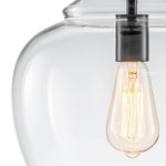 Modern 1 - Light Clear Glass Pendant - LightfixturesUAE