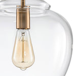 Modern 1 - Light Clear Glass Pendant - LightfixturesUAE