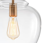 Modern 1 - Light Clear Glass Pendant - LightfixturesUAE