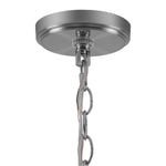 Modern 1 - Light Clear Stripe Glass Sphere Pendant Light - LightfixturesUAE