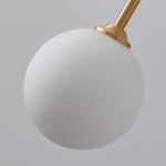 Modern 1 - light Glass Globe Pendant Light - LightfixturesUAE