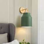 Modern 1 - Light Gold Finish Metal Glass Wall Sconce - LightfixturesUAE