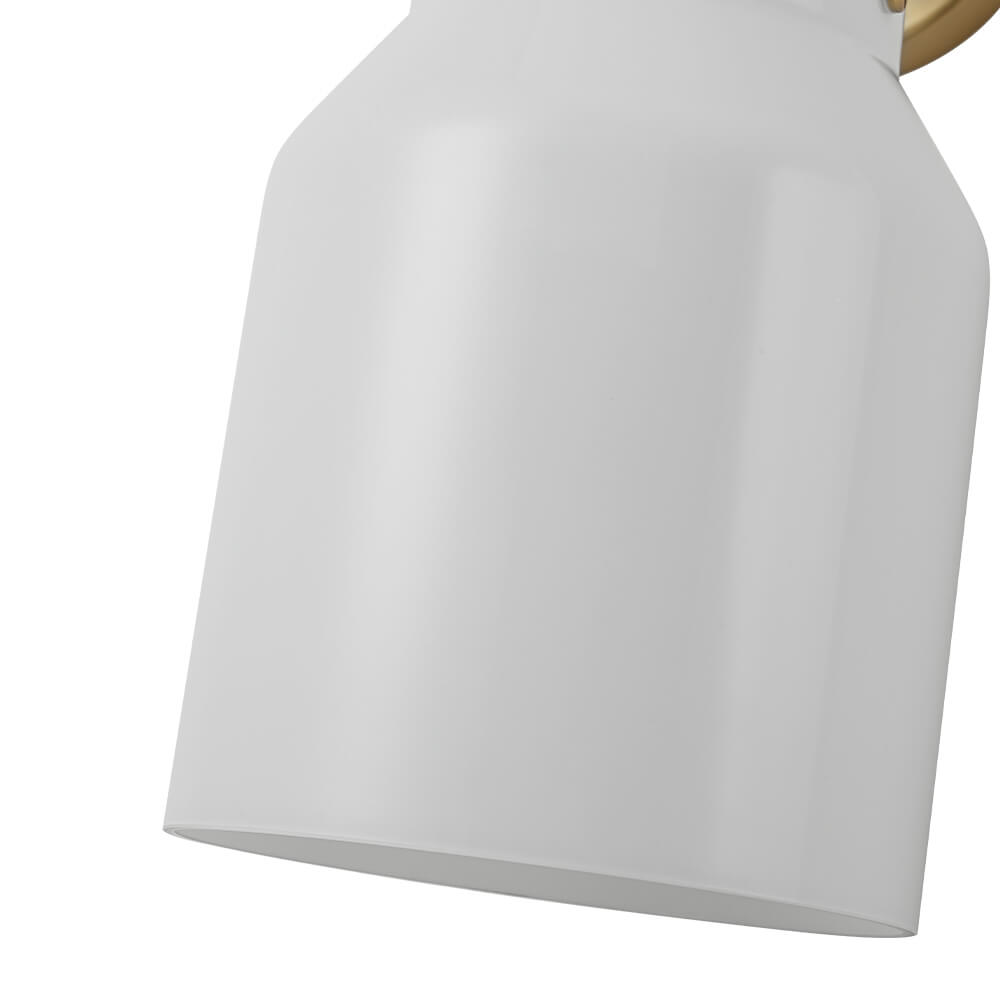 Modern 1 - Light Gold Finish Metal Glass Wall Sconce - LightfixturesUAE